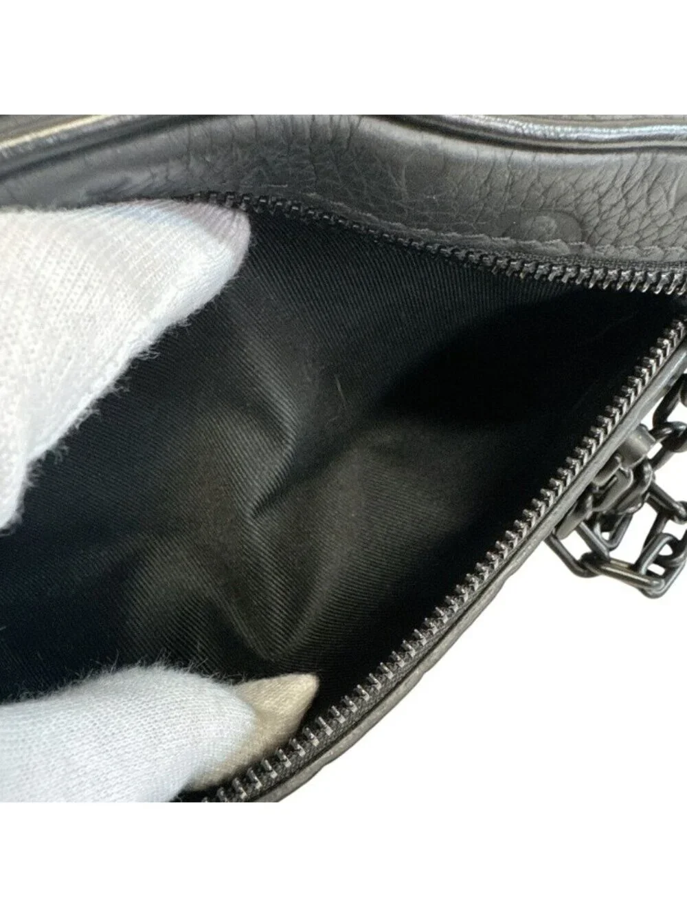 Louis Vuitton Chain Pochette Second Volga Monogram Taurillon - Picture 5 of 8